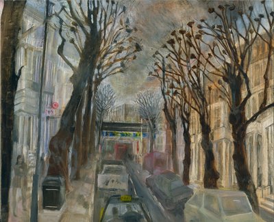 Ladbroke Grove Lockdown: 3. von Oxford Gardens, 2021 von Mary Kuper