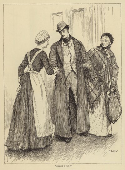 Illustration für Die Geschichte einer Krankenschwester, von Honnor Morten von Mary L. Gow
