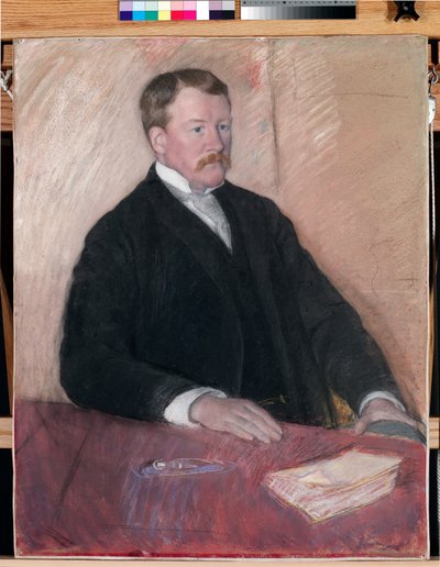 Porträt von Alexander J. Cassatt von Mary Stevenson Cassatt