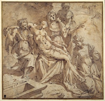 Die Pietà von Maso da San Friano
