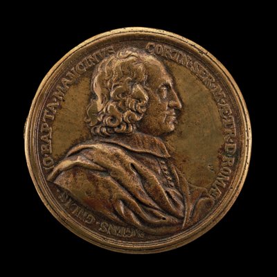 Giovanni Battista Mancini, Generalagent der Toskana in Rom [Vorderseite] von Massimiliano Soldani