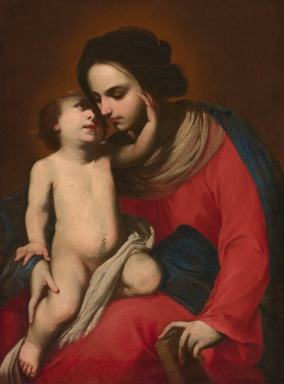 Madonna mit Kind von Massimo Stanzione