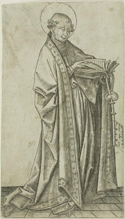 St. Peter von Master E.S.