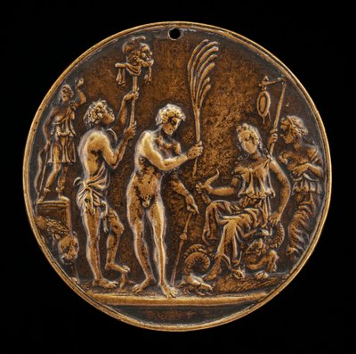 Allegorische Szene - Opfer für Diana von Master IO.FF.