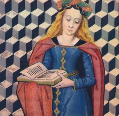 Gualdrade - Pucelle Florentine, 1403, 1939 von Master of Berry