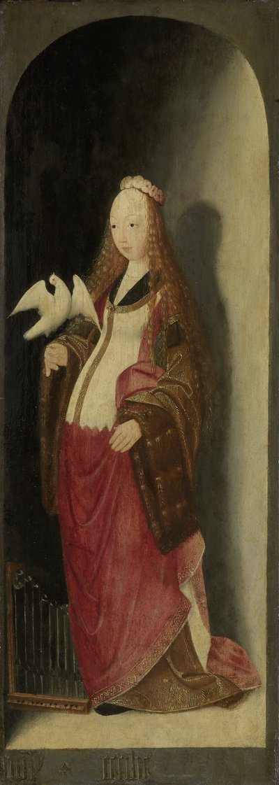 Die heilige Cäcilia von Master of Brunswick