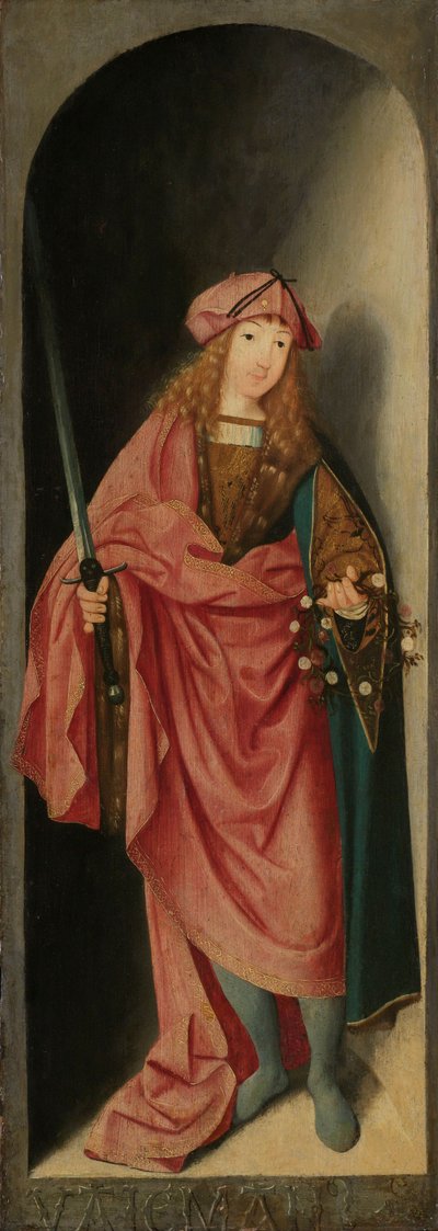 Heiliger Valerian, um 1490 von Master of Brunswick