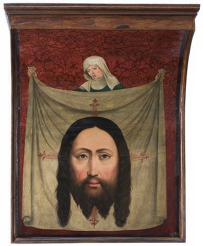 Schweißtuch der heiligen Veronika (Detail) von Master of Liesborn