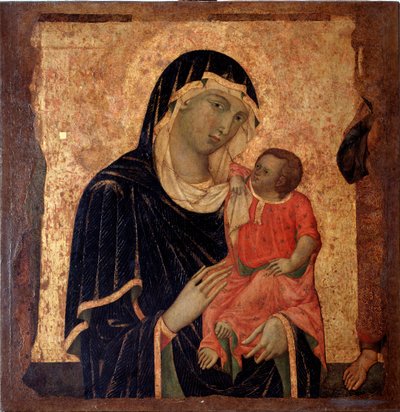Jungfrau mit Kind (um 1350) von Master of Santa Maria di Castello