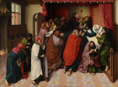 Der Tod der Jungfrau von Master of the Amsterdam Death of the Virgin