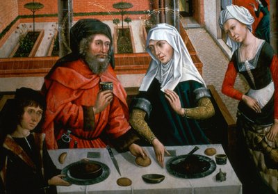 Detail eines Altars aus der Karmeliterkirche von Master of the Barbara Legend