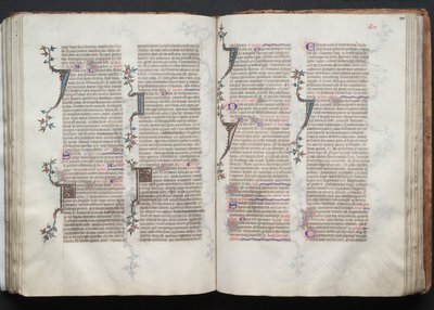Das Gotha Missale: Fol. 101r, Text von Master of the Boqueteaux