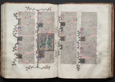 Das Gotha Missale: Fol. 118r, Text, ca. 1375 von Master of the Boqueteaux
