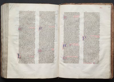 Das Gotha Missale: Fol. 146r, Text, ca. 1375 von Master of the Boqueteaux