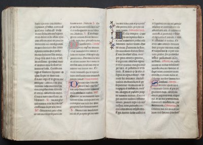 Das Gotha Missale: Fol. 160r, Text von Master of the Boqueteaux