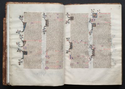 Das Gotha Missale: Fol. 18v, Text von Master of the Boqueteaux