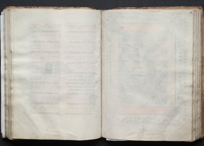 Das Gotha Missale: Fol. 63r, Text von Master of the Boqueteaux