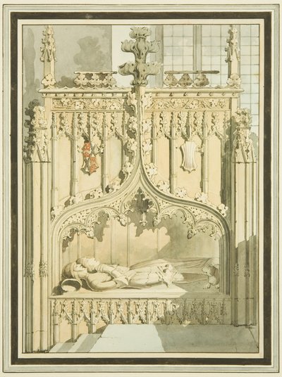 Figuren von Sir Maurice Berkeley und seiner Frau in St. Mark