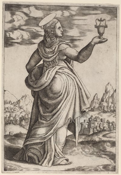 Die Magdalena von Master of the Die after Follower of Raphael