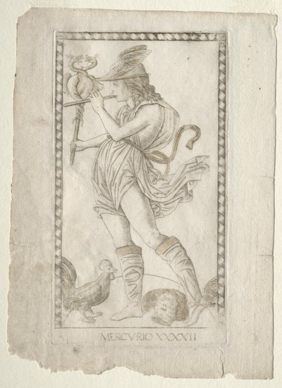 Merkur (aus der Tarocchi-Serie A: Firmamente des Universums, #42) von Master of the E Series Tarocchi