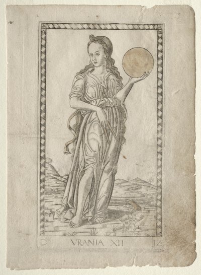 Urania (Astronomie) (aus der Tarocchi-Serie D: Apollo und die Musen, #12) von Master of the E Series Tarocchi