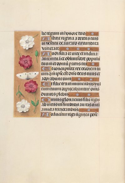 Stundenbuch der Königin Isabella der Katholischen, Königin von Spanien: Fol. 104v, ca. 1500 von Master of the First Prayerbook of Maximillian