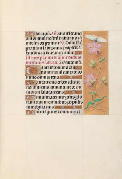 Stundenbuch der Königin Isabella der Katholischen, Königin von Spanien: Fol. 107r, ca. 1500 von Master of the First Prayerbook of Maximillian