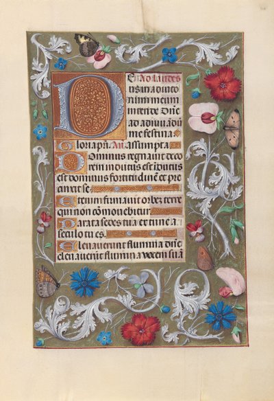 Stundenbuch der Königin Isabella der Katholischen, Königin von Spanien: Fol. 116r, um 1500 von Master of the First Prayerbook of Maximillian