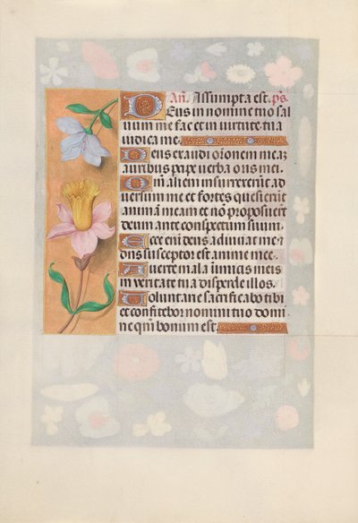 Stundenbuch der Königin Isabella der Katholischen, Königin von Spanien: Fol. 127v, ca. 1500 von Master of the First Prayerbook of Maximillian