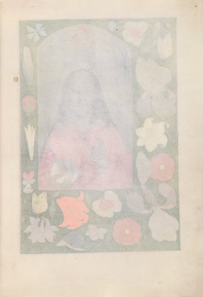 Stundenbuch der Königin Isabella der Katholischen, Königin von Spanien: Fol. 14r, um 1500 von Master of the First Prayerbook of Maximillian