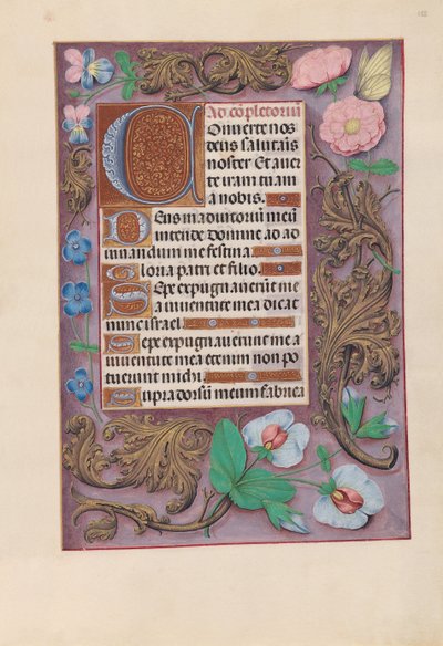 Stundenbuch der Königin Isabella der Katholischen, Königin von Spanien: Fol. 155r, ca. 1500 von Master of the First Prayerbook of Maximillian