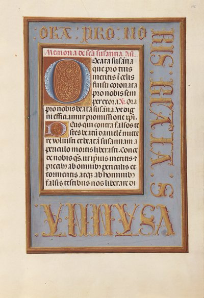 Stundenbuch der Königin Isabella der Katholischen, Königin von Spanien: Fol. 196r von Master of the First Prayerbook of Maximillian