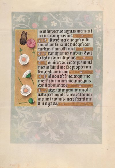 Stunden der Königin Isabella der Katholischen, Königin von Spanien: Fol. 200v von Master of the First Prayerbook of Maximillian