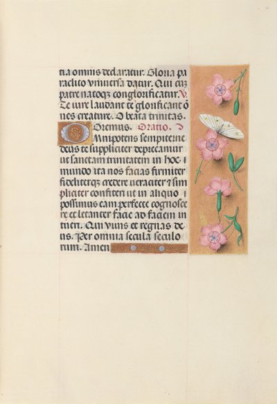 Stundenbuch der Königin Isabella der Katholischen, Königin von Spanien: Fol. 21r, ca. 1500 von Master of the First Prayerbook of Maximillian