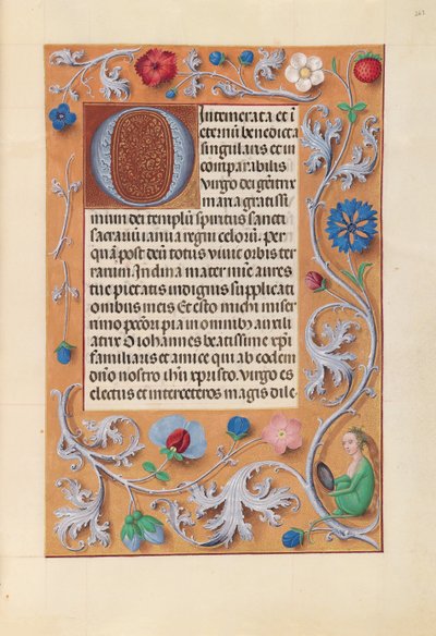 Stundenbuch der Königin Isabella der Katholischen, Königin von Spanien: Fol. 262r, ca. 1500 von Master of the First Prayerbook of Maximillian
