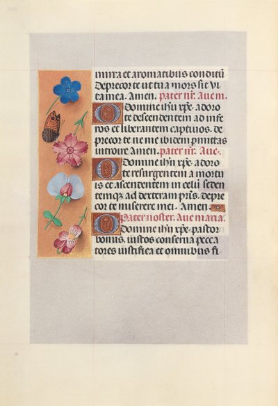 Stundenbuch der Königin Isabella der Katholischen, Königin von Spanien: Fol. 265v, um 1500 von Master of the First Prayerbook of Maximillian