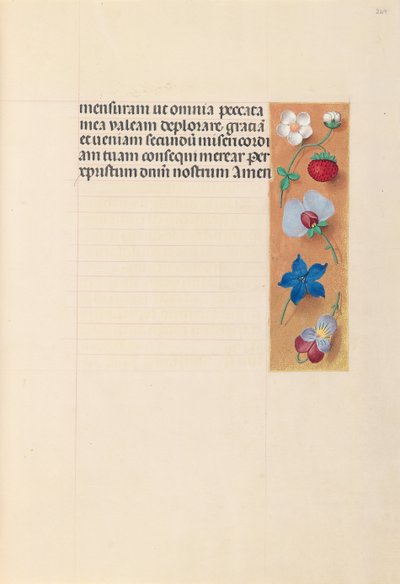 Stundenbuch der Königin Isabella die Katholische, Königin von Spanien: Fol. 269r, um 1500 von Master of the First Prayerbook of Maximillian