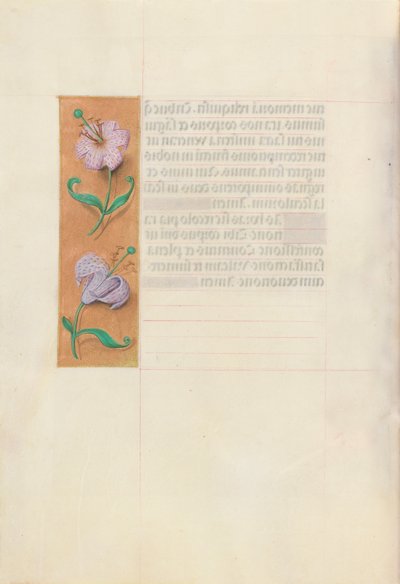Stundenbuch der Königin Isabella die Katholische, Königin von Spanien: Fol. 49v, ca. 1500 von Master of the First Prayerbook of Maximillian