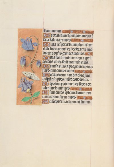 Stundenbuch von Königin Isabella der Katholischen, Königin von Spanien: Fol. 75v, um 1500 von Master of the First Prayerbook of Maximillian
