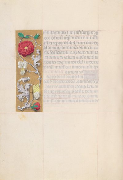 Stundenbuch der Königin Isabella der Katholischen, Königin von Spanien: Fol. 86v, ca. 1500 von Master of the First Prayerbook of Maximillian