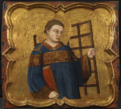 St. Laurentius, ca. 1335 von Master of the Fogg Pieta