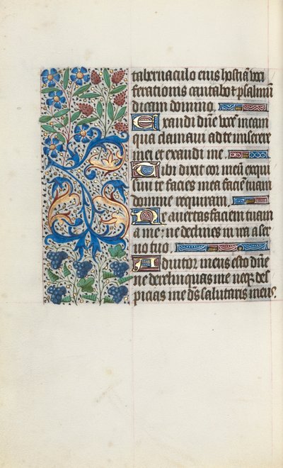 Stundenbuch Gebrauch von Rouen: fol. 121v, um 1470 von Master of the Geneva Latini