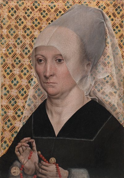 Porträt einer Frau, um 1490-1495 von Master of the Holy Kinship