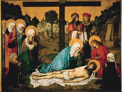 Die Beweinung von Master of the Housebook