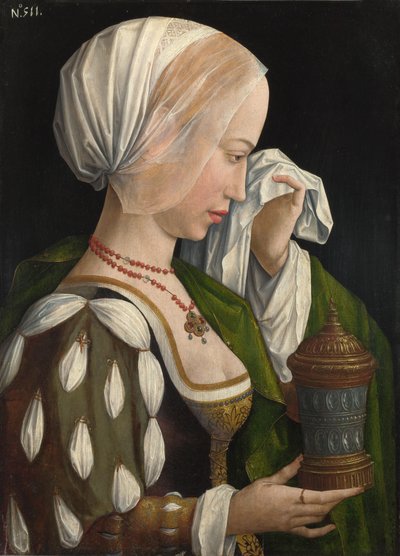 Die weinende Magdalena, ca. 1525 von Master of the Magdalen Legend,