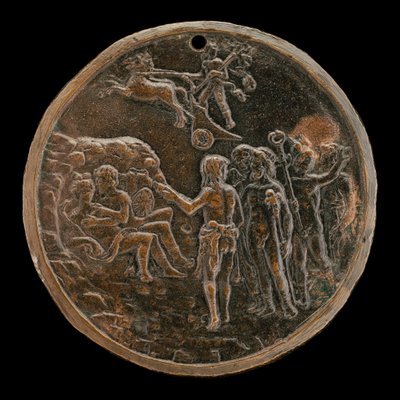 Mars und Venus, viertes Viertel des 15. Jahrhunderts von Master of the Orpheus Legend