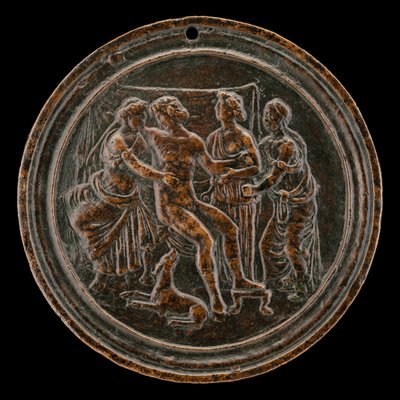 Meleager und Atalante von Master of the Orpheus Legend