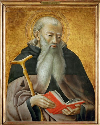 Sankt Antonius der Einsiedler von Master of the Osservanza