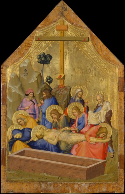 Die Klage, ca. 1330-35 von Master of the Saint George Codex