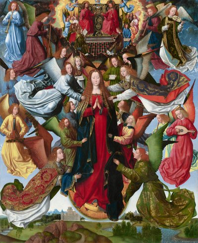 Maria, Königin des Himmels von Master of the Saint Lucy Legend